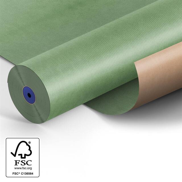 Light Green Kraft Roll 75cm