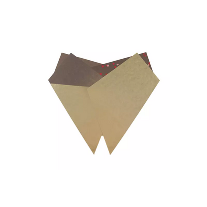 All Hearts Teak Prefold - Packed by 25
