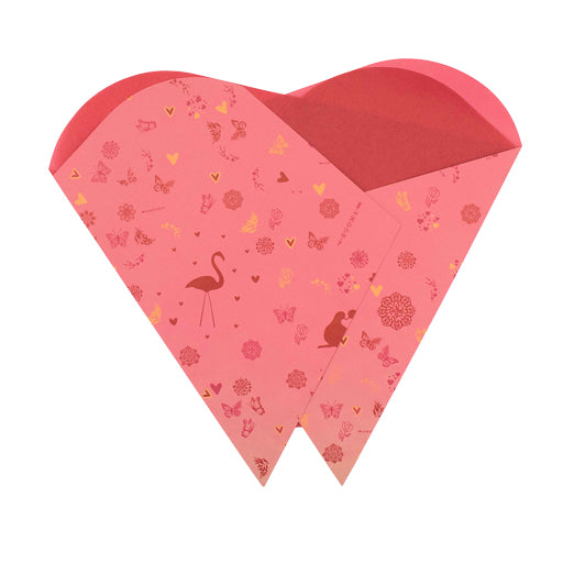 Coral Garden Prefold Pink