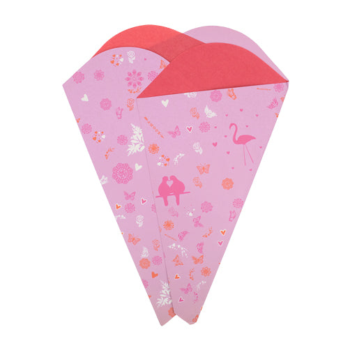 Coral Garden Prefold 33cm Long Lavender