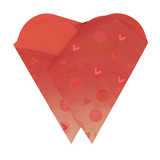 HappyV Prefold 44cm Red