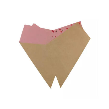 All Hearts Teak Prefold - Packed by 25