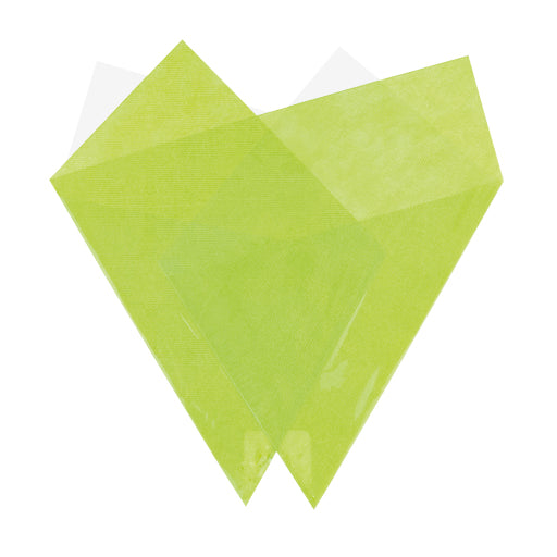 Satin Ribbed Prefold Green