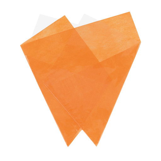 Satin Ribbed Prefold Orange
