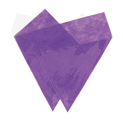 Satin Ribbed Prefold Purple