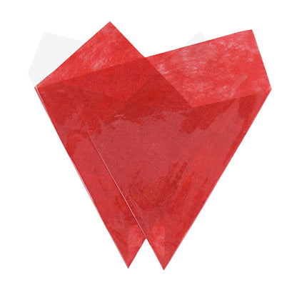 Satin Ribbed Prefold Red