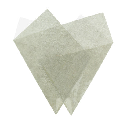 Satin Ribbed Prefold White