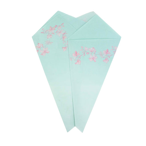 Tea Time Prefold 33cm Long Blue
