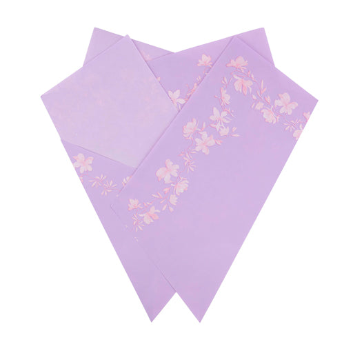 Tea Time Prefold 40cm Purple