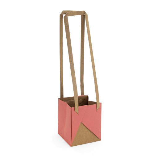 Unifold Bag 14x12x12cm Pink